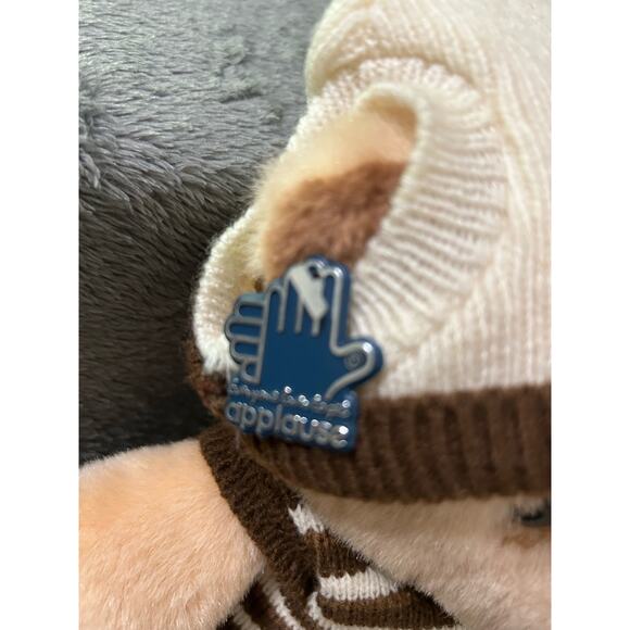 Applause Remington Teddy Bear Stuffed Animal Plush Hat & Sweater - Picture 2 of 9